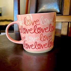 “Love” Mug - Wide Mug -New with Tags